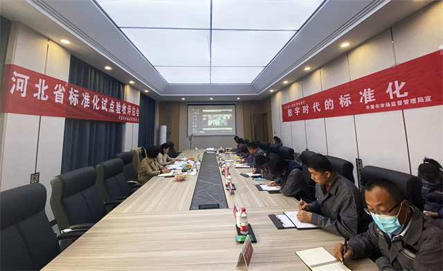 验收  标准化示范单位  会议  标准化试点验收